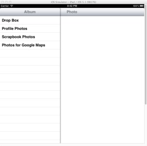 Album一覧（iPad）